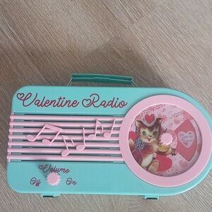 Mr Christmas Valentine Kitty Radio Toy 3 Stations Handle Mint Green Fun Gift